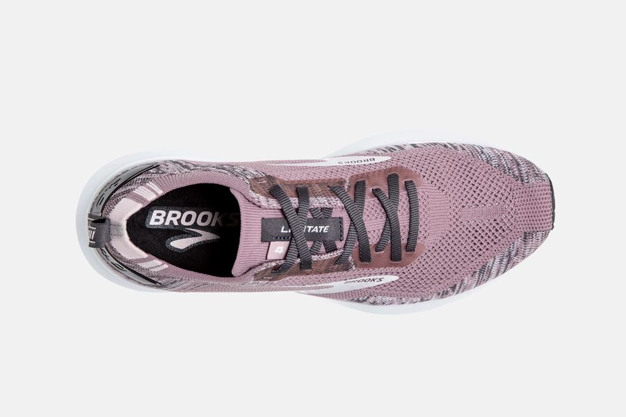 Brooks Israel Levitate 4 Road Running Shoes Womens - Pink/White - ILY-481572